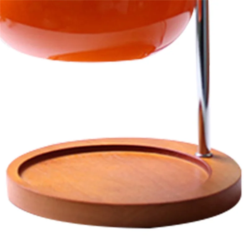 Abajur Difusor de Aroma para Velas com Luz Noturna, Dimmerizável, para Decoração de Casa, Plug EU - Laranja