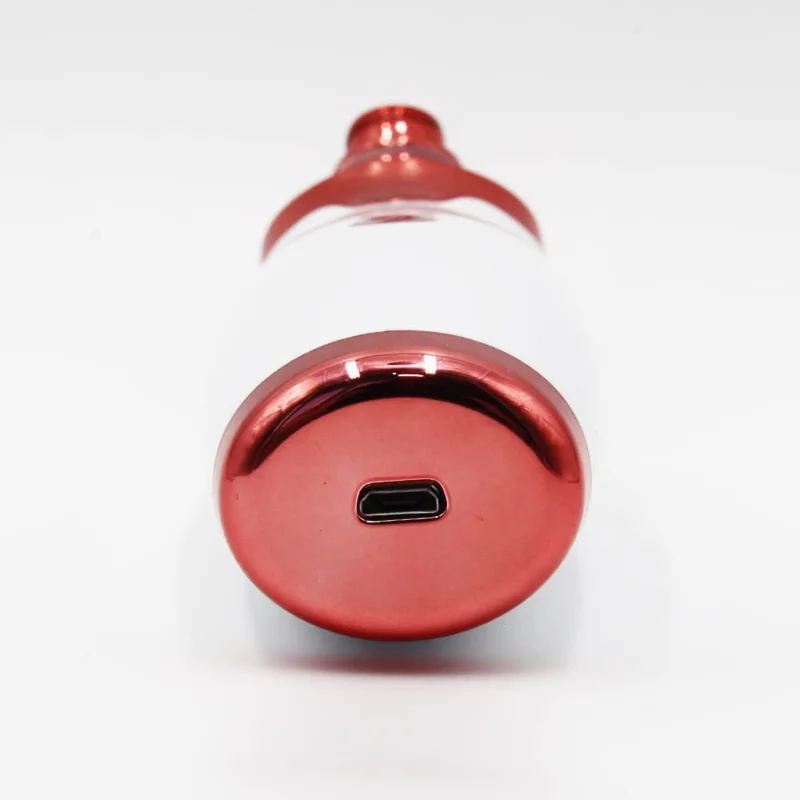 Limpador de Poros USB Recarregável com 3 Níveis de Sucção e Extrator de Cravos com 5 Cabeças para Cuidados com a Pele