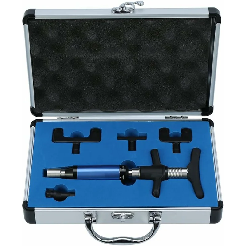 6 Levels Manual Spine Chiropractic Adjustment Correction Tool Force Spine Adjusting Massager for Improve Joint Pain