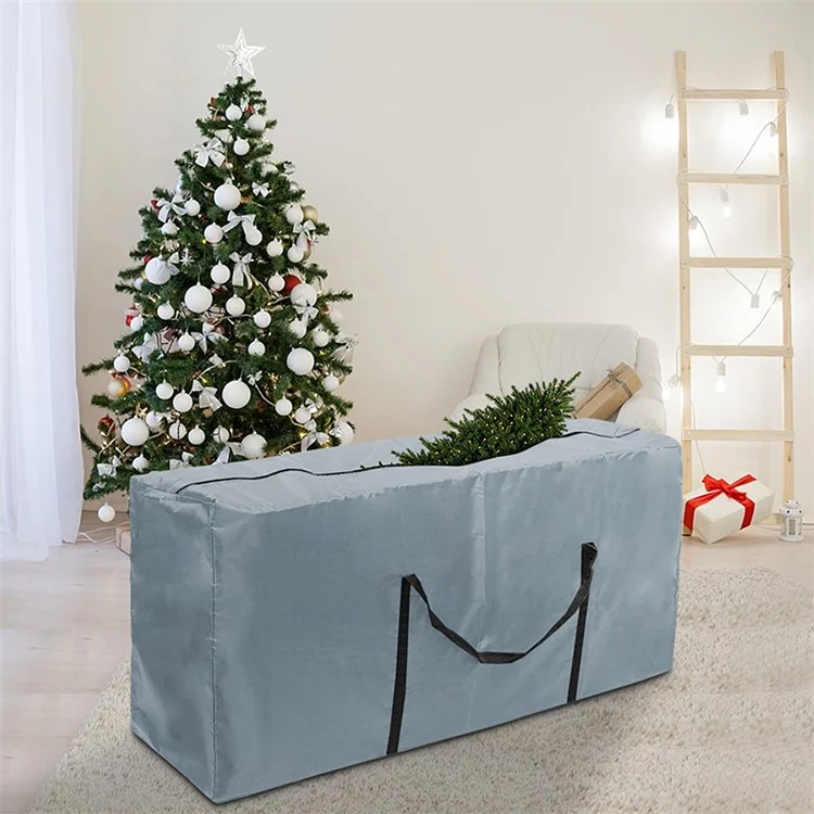 Bolsa de almacenamiento para árbol de Navidad de 173 * 76 * 51 cm, multifuncional, de gran capacidad, para cubrir el polvo de edredones y ropa