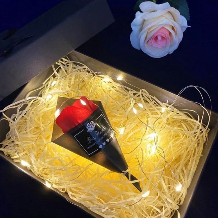 3 Meters/30 Lights LED Copper Starry String Lights Wire Firefly Lights for Cake/Flowers/Gifts/Wedding/Christmas Decorations - Multi-Color