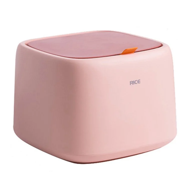 Household Food Storage Bucket Rice Storage Container Moisture-proof Cat Dog Food Storage Bucket (No FDA Certificate, BPA-free) - Pink