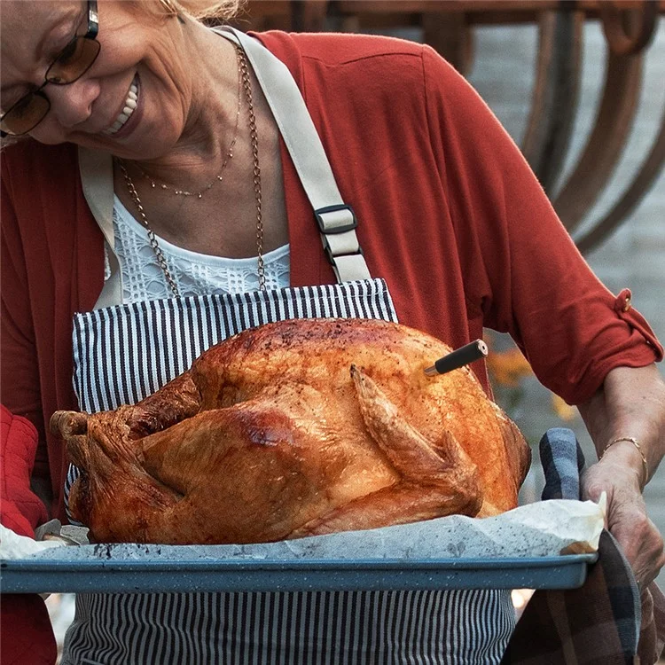 Applicazione per telefono Ripetitore di monitoraggio Barbecue Termometro Forno Misuratore di temperatura degli alimenti (senza BPA, senza FDA)