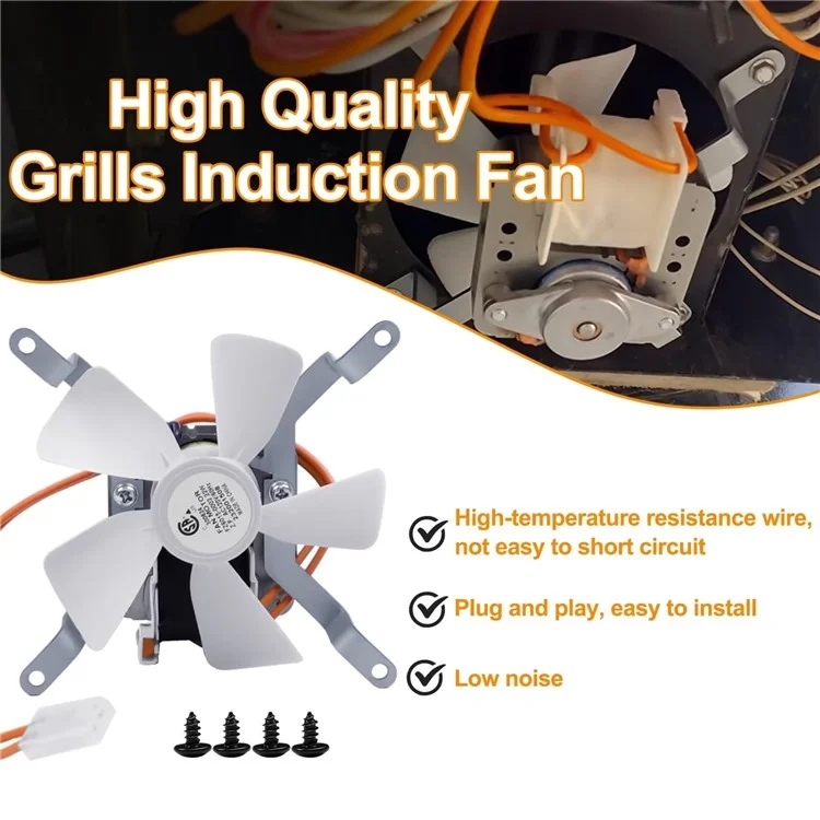 TG-120V-04 Para parrilla de pellets de madera Traeger AC120V 60Hz BBQ Parrilla Ventilador de combustión