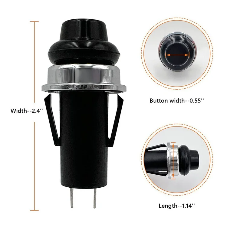 70189 Ignitor Switch Push Button for Weber Spirit E-330  /  E-320  /  E-315  /  E-310  /  E-210 Gas Grill Spare Part