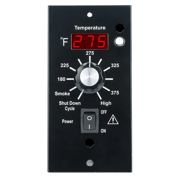 120 v / Contrôleur de Panneau de Commande de Thermostat Numérique à 60Hz Pour Les Accessoires de Grill Fumeurs à Granulés Traeger Wood