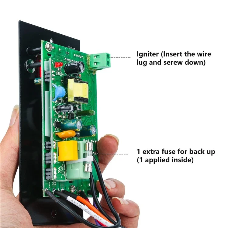 120 v / Contrôleur de Panneau de Commande de Thermostat Numérique à 60Hz Pour Les Accessoires de Grill Fumeurs à Granulés Traeger Wood