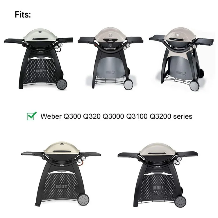 65032 Per Weber Q3200 / 3000 / 320 / 300 Tubo Bruciatore in Acciaio Inossidabile Pezzo di Ricambio per Bruciatore