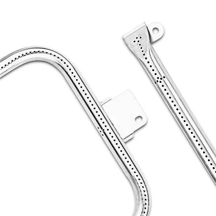 65032 Per Weber Q3200 / 3000 / 320 / 300 Tubo Bruciatore in Acciaio Inossidabile Pezzo di Ricambio per Bruciatore