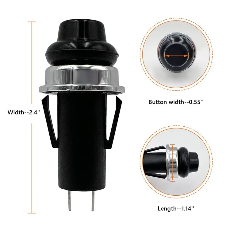 Interruttore Accensione Pulsante per Griglie a Gas Weber Spirit E-330 / E-320 / E-315 / E-310 / E-210, 70189 / 7642 / 7643