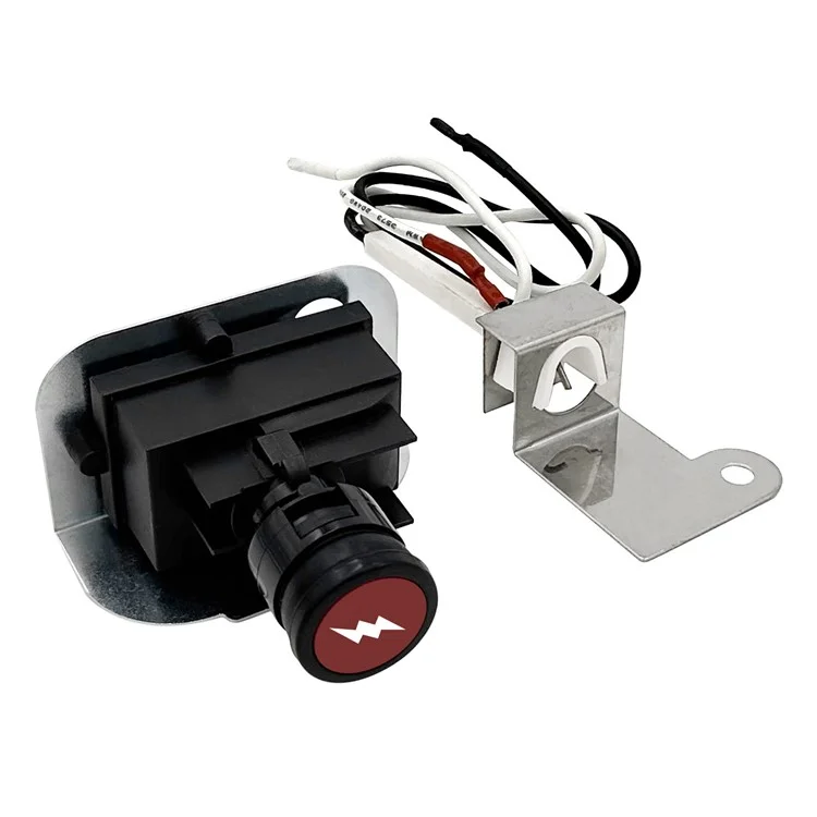 63788 For Weber Q3200  /  Q320 Electronic Push Starter Ignition Kit Gas Grill Igniter Replacement Part
