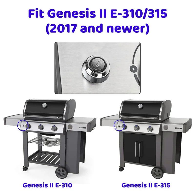 66354 Kit de remplacement de l'allumeur pour barbecue à gaz Weber Genesis II 310 / 315