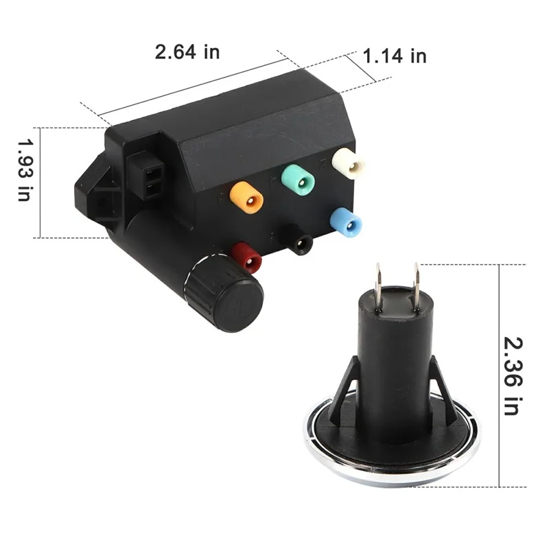 66356 For Weber Genesis II 610 Gas Grills (2017+) Grill Igniter Button Replacement Igniter Kit