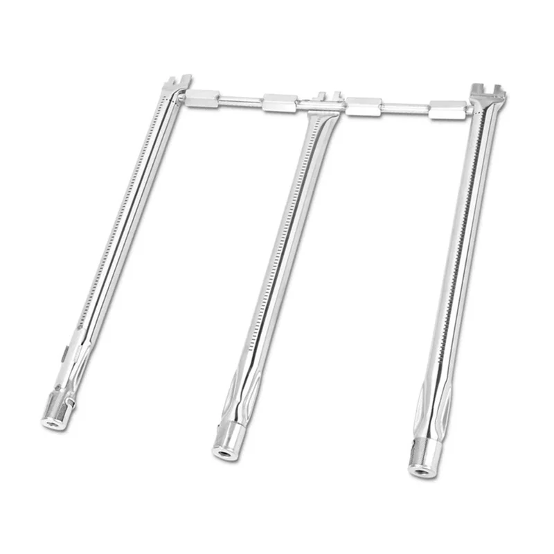 69787 Stainless Steel Burner Tubes for Weber Spirit E330  /  E320  /  E310 Grill with Front Controls Replacement Part