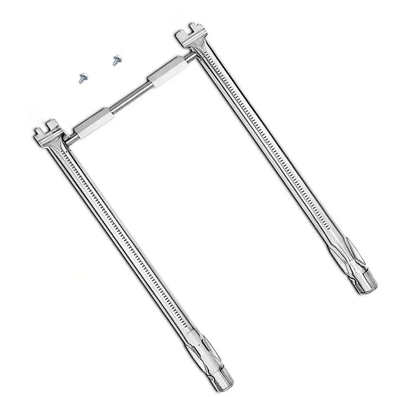 69785 Burner Tubes for Weber Spirit E-220 / E-210 / S-210 Gas Grills with Up Front Controls Stainless Steel Part