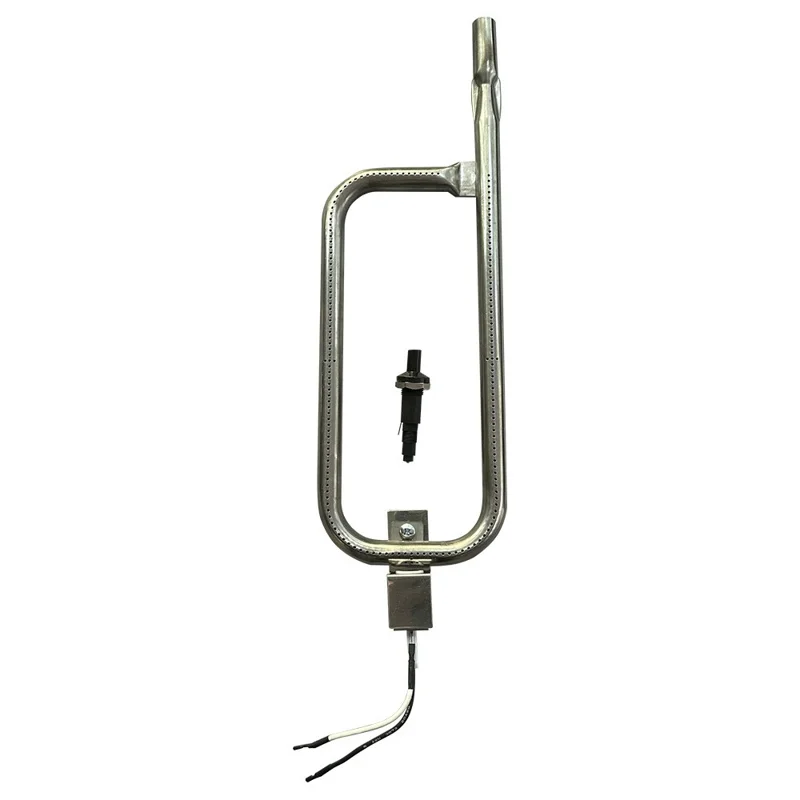 Ensemble Allumeur 80462 + Brûleur 60040 pour Pièces de Rechange pour Barbecue à Gaz Weber Q100 / Q120 / Q1000 / Q1200