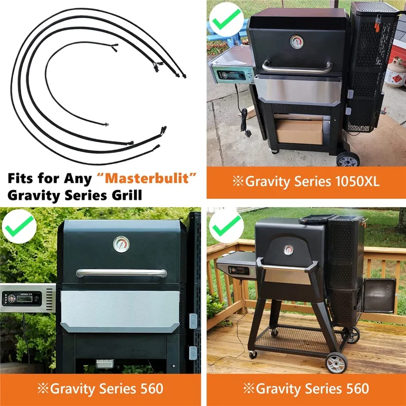 9904190045 Electric Wire Kit for Masterbuilt Gravity Series 560 / 800 / 1050 XL Digital Charcoal Grill Replacement Part