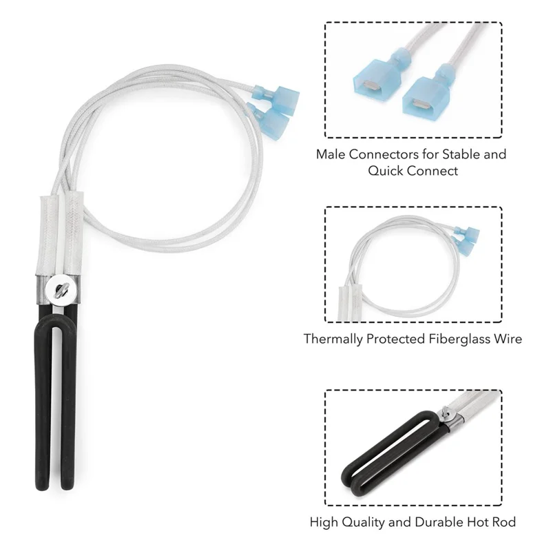 Allumeur en boucle 380 W 120 V pour poêle à granulés Quadra-Fire Castile / Contour / Mt Vernon, pièce de rechange SRV7000-462