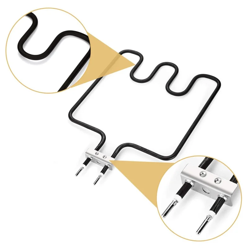 1500 W varmelegemsæt til Masterbuilt 20070210 / 20070410 / 20100809 elektrisk ryger termostat kabelkontroller