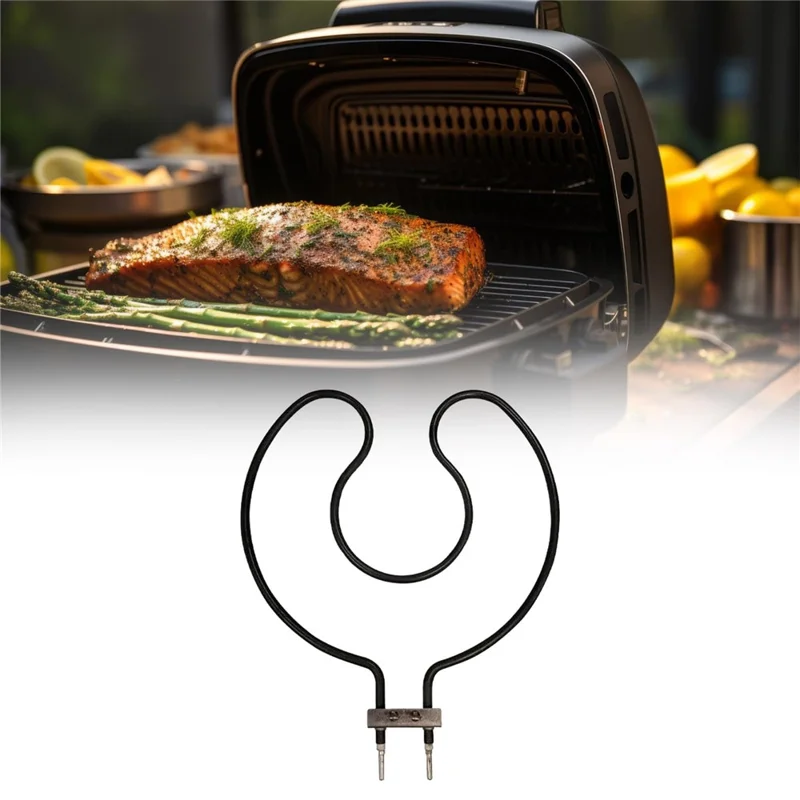 عنصر تسخين كهربائي 120 فولت لماستر بيلد، قطعة بديلة على شكل حرف U ذات حلقتين، رقم القطعة 9915120003