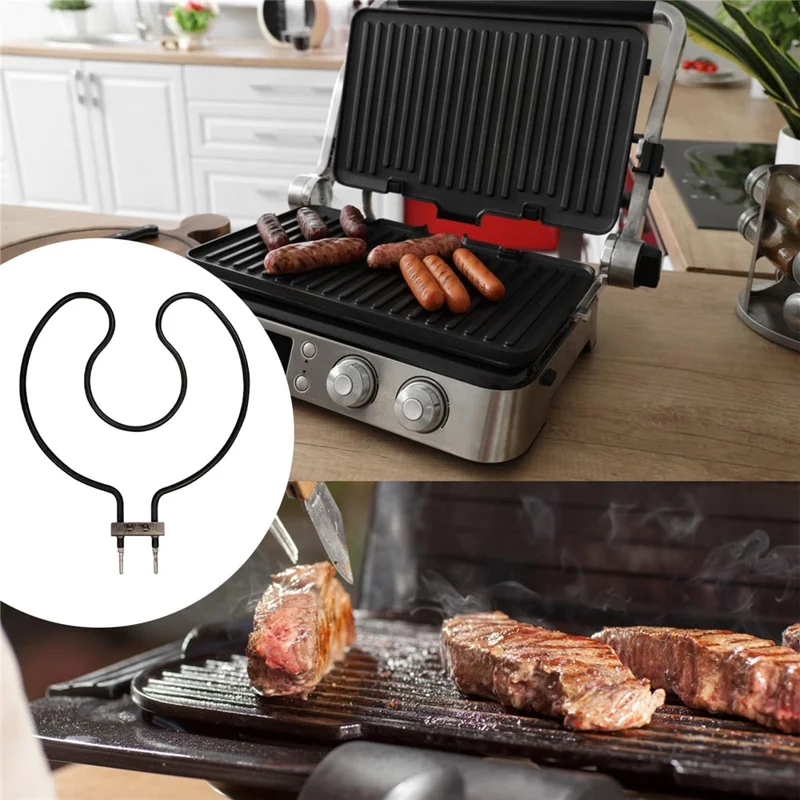 عنصر تسخين كهربائي 120 فولت لماستر بيلد، قطعة بديلة على شكل حرف U ذات حلقتين، رقم القطعة 9915120003