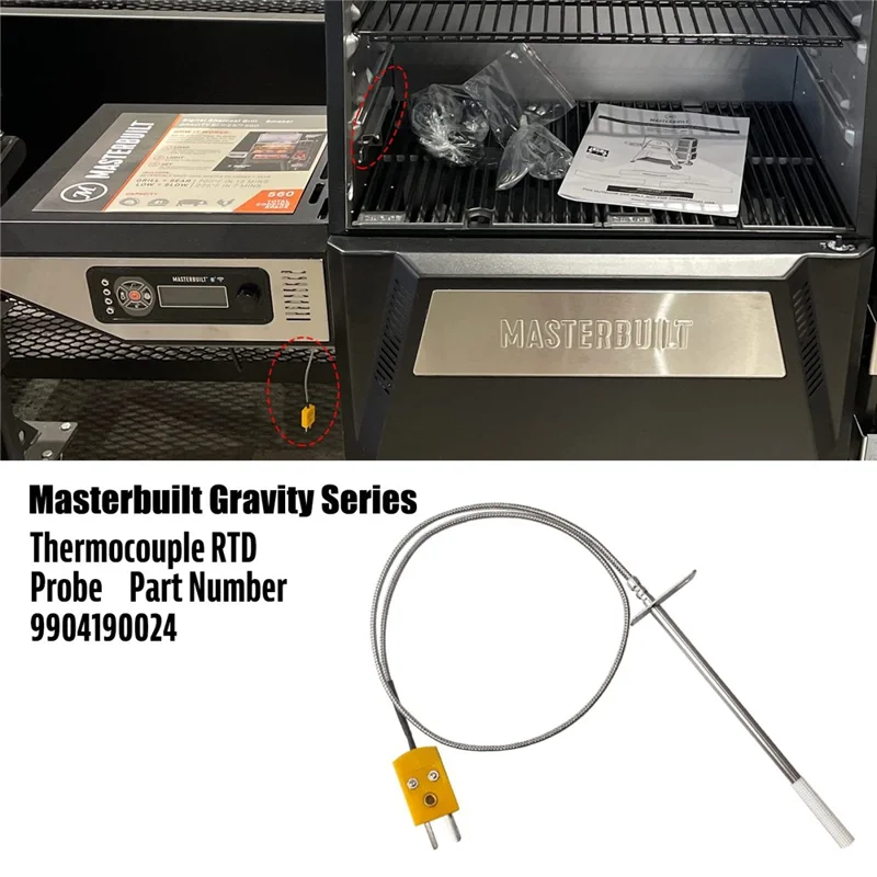 Temperaturfølerkit til Masterbuilt Gravity Series 560 / 800 / 1050 XL Digital Trækulgrill, 9904190024
