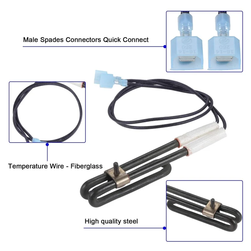 For Quadra-Fire Mt Vernon AE / AE Insert 120V 300W Pellet Stove Loop Igniter Replacement, SRV7000-647