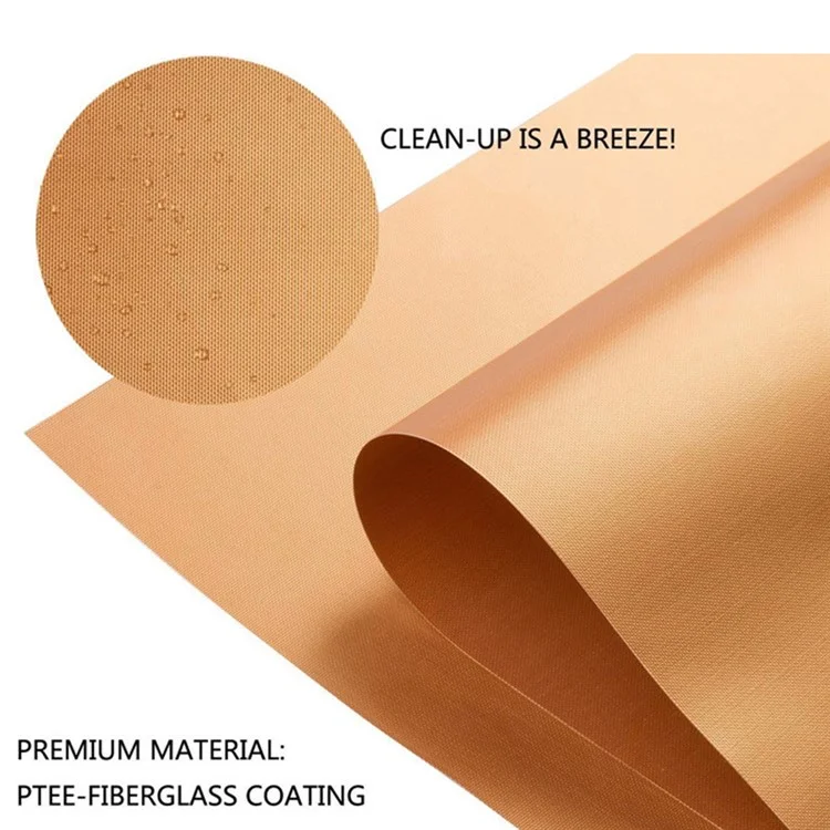 2PCS Stuoie per barbecue elettrico a carbone riutilizzabili e antiaderenti Outdoor BBQ Stuoie da forno Facili da pulire (BPA-Free, FDA Certificato), Bronzo