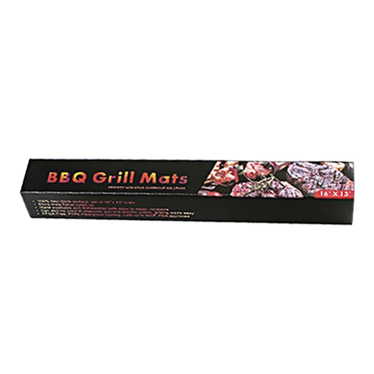 2PCS Stuoie per barbecue elettrico a carbone riutilizzabili e antiaderenti Outdoor BBQ Stuoie da forno Facili da pulire (BPA-Free, FDA Certificato), Bronzo