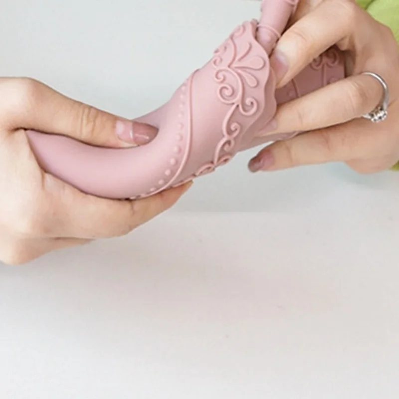 Silicone Coaster Non-Slip Drink Coasters Cup Mat Embossed Heat Resistant Coasters for Tabletop, Size: S / Diameter: 10cm - Mint Green / Style 1