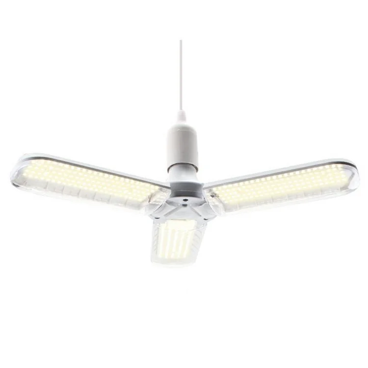 Luz Crescente LED de 40W Espectro Completo Lâmpadas de Crescimento de Plantas com 3 Lâminas Dobráveis