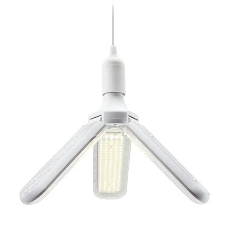 Luz Crescente LED de 40W Espectro Completo Lâmpadas de Crescimento de Plantas com 3 Lâminas Dobráveis