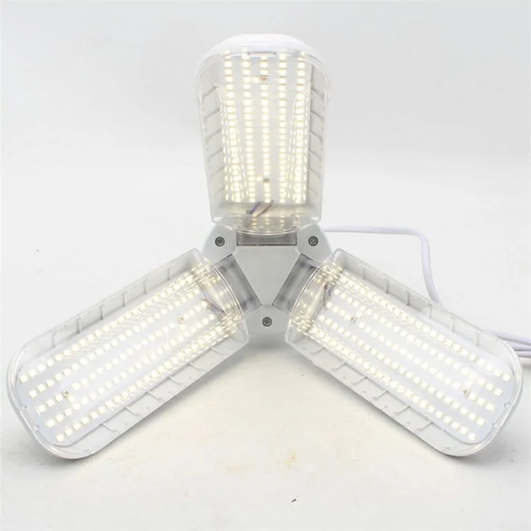 Luz Crescente LED de 40W Espectro Completo Lâmpadas de Crescimento de Plantas com 3 Lâminas Dobráveis
