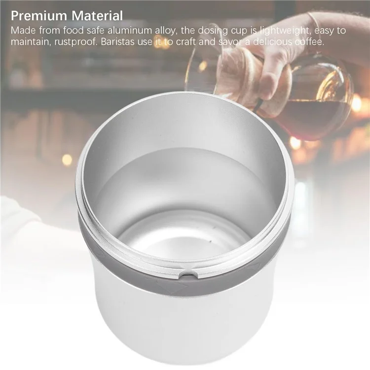Máquina de Café Dosagem Copa de Dosagem de 51 mm de Café em pó de pó de Café Cuple
