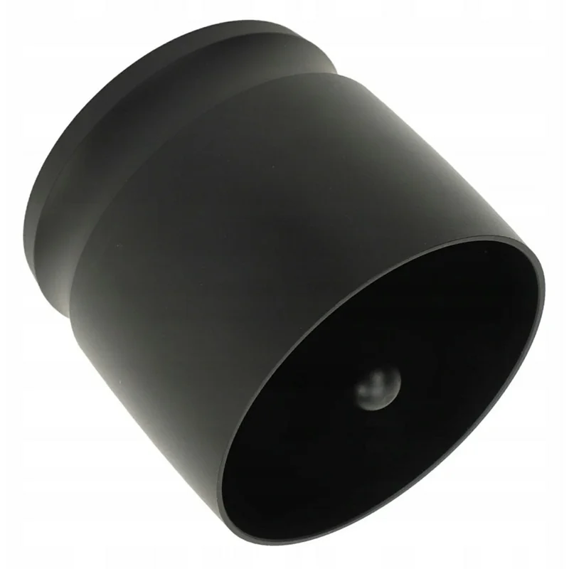 Tasse de dosage pour café de 58 mm en alliage d'aluminium anti-rouille pour collecte des grounds d'espresso (Sans BPA, Non FDA) - Noir