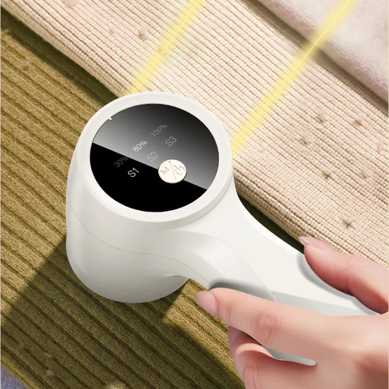 YESIDO EC19 Single Head Clothes Fabric Shaver 3 Gear Settings Electric Lint Remover