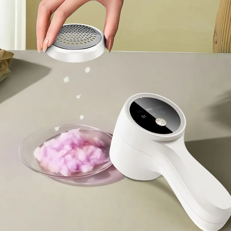 YESIDO EC19 Single Head Clothes Fabric Shaver 3 Gear Settings Electric Lint Remover