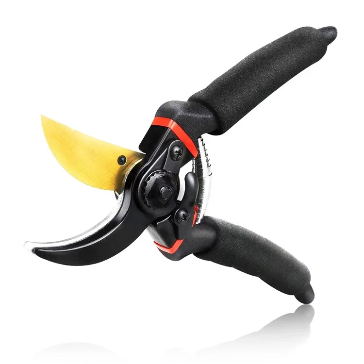 Professional Gardening Branch Pruning Shears Pruner Garden Clippers Hedge Shears Hand Tool with Safety Lock