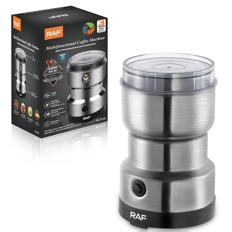 RAF R.7113 EU Plug 220V Кофемолка Electric Coffee Machine Spice Grinder (без содержания BPA, без FDA)