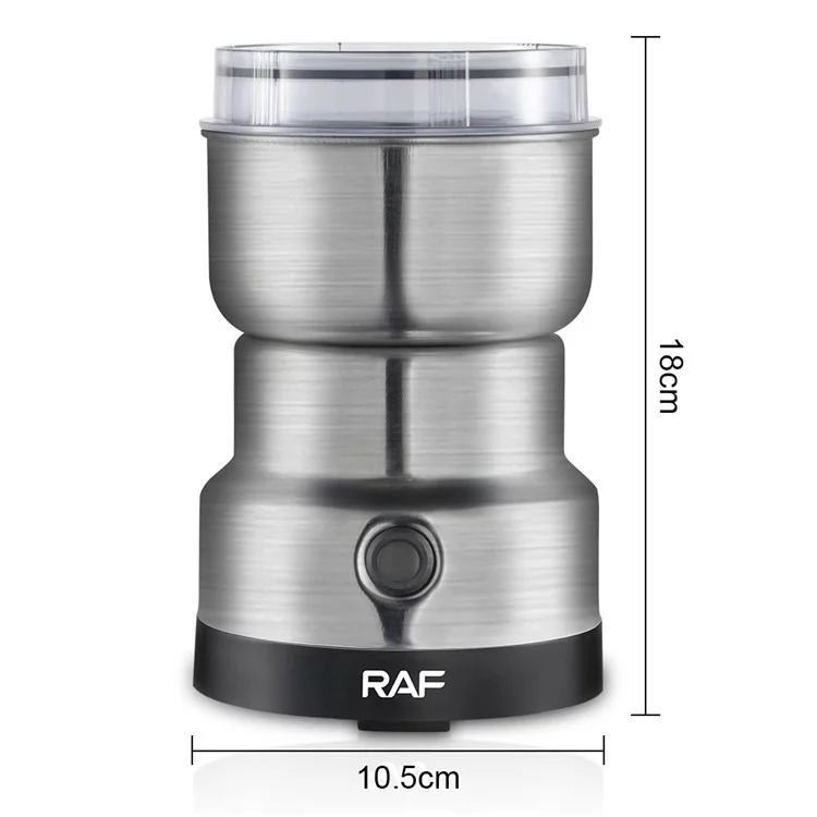 RAF R.7113 EU Plug 220V Кофемолка Electric Coffee Machine Spice Grinder (без содержания BPA, без FDA)