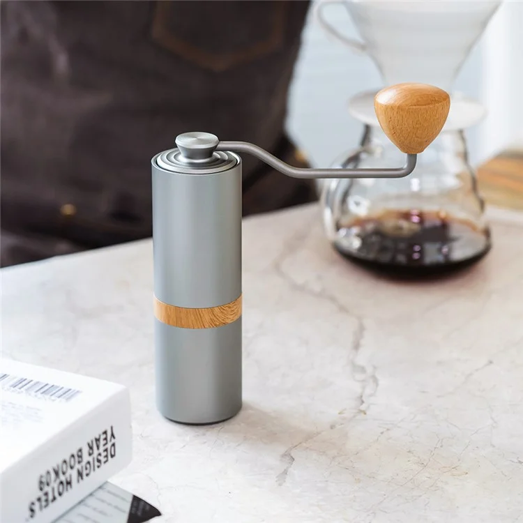 ICAFILAS GM2213 Manual Coffee Grinder Coffee Bean Hand Grinder (BPA Free, No FDA Certificate)