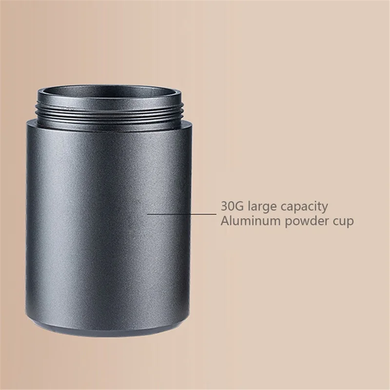 ICAFILAS Stainless Steel 7 Core Burrs Manual Coffee Grinder (BPA Free, No FDA Certificate)