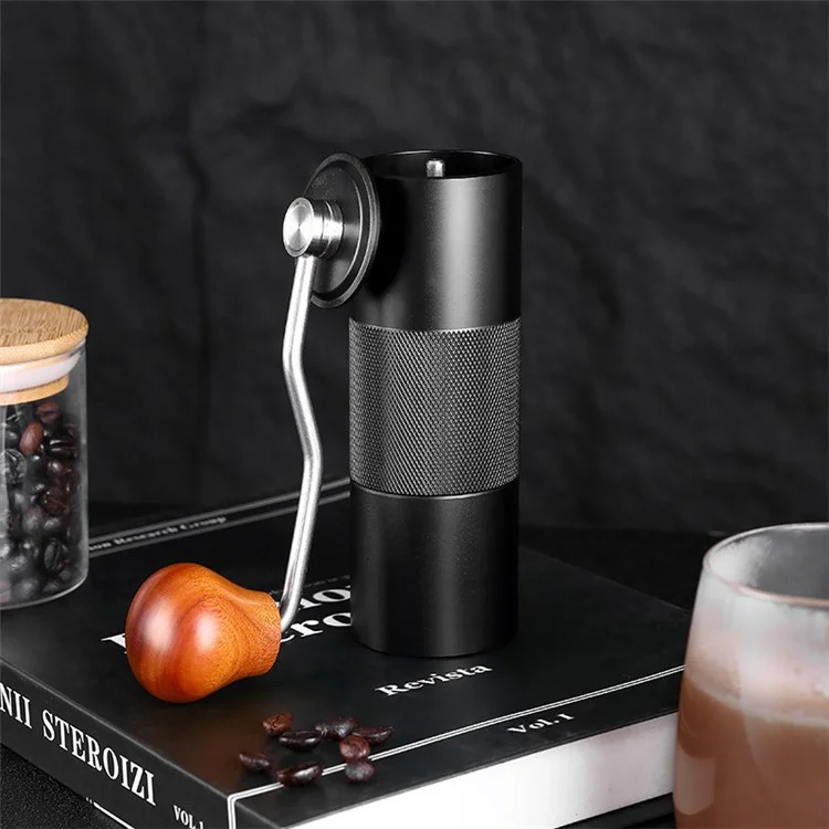 001-ZJ-MJ1 Manual de Café Manual Máquina de Retinhagem de Feijão (BPA Free, Sem FDA) - Cabo de Madeira