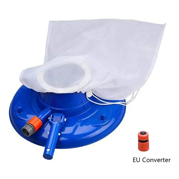 15 Inch Swimming Pool Vacuum Cleaner Pool Skimmer Net Filter Cleaning Kit - EU Converter