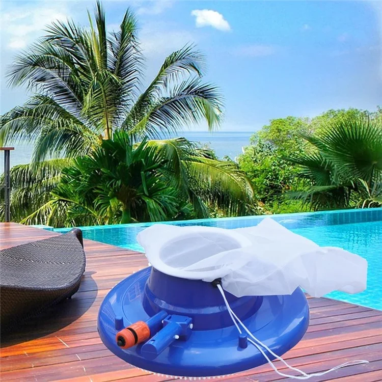 15 Inch Swimming Pool Vacuum Cleaner Pool Skimmer Net Filter Cleaning Kit - EU Converter