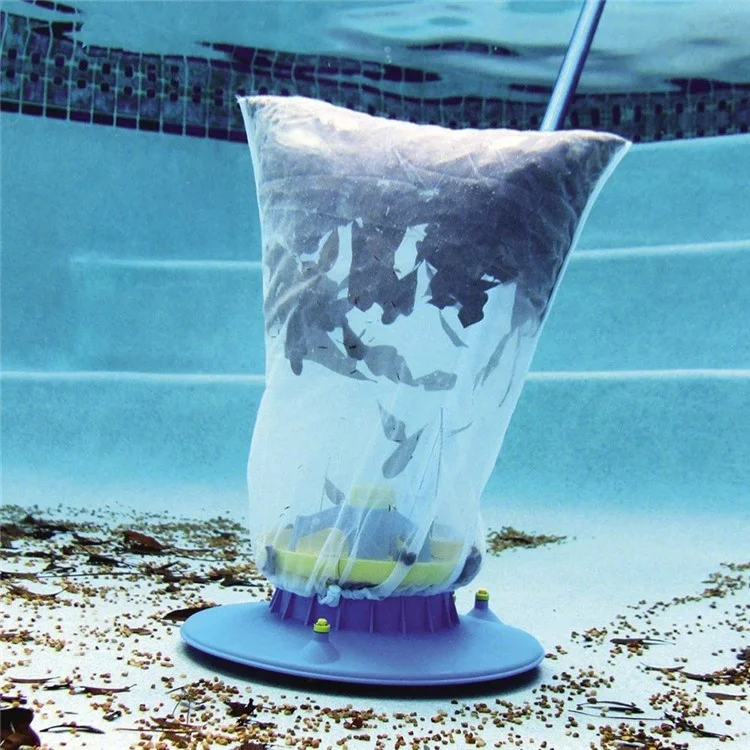 15 Inch Swimming Pool Vacuum Cleaner Pool Skimmer Net Filter Cleaning Kit - EU Converter