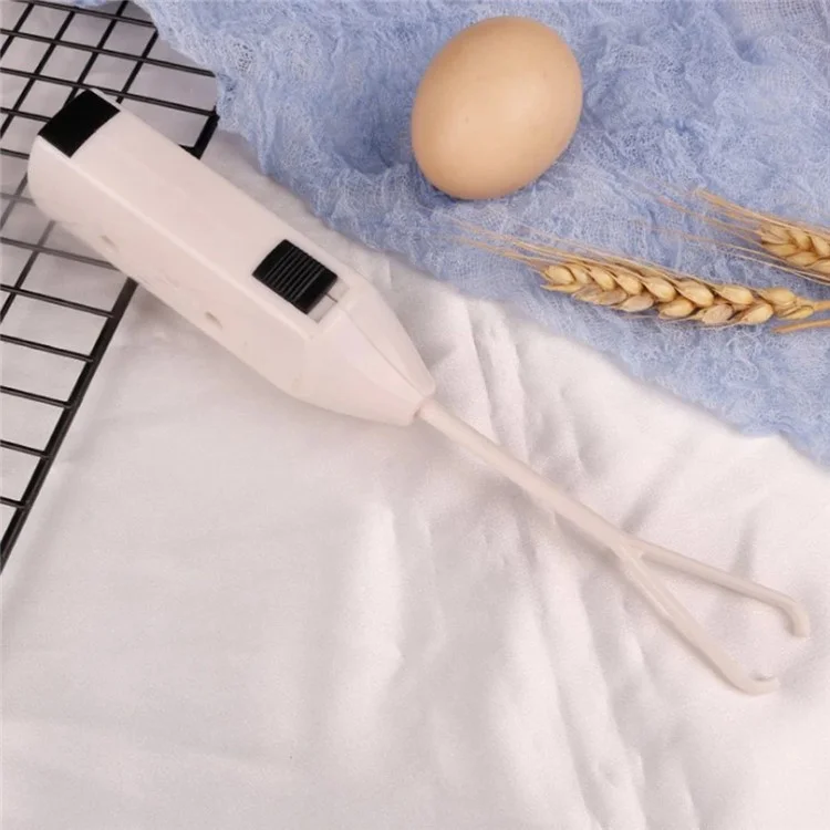 F019C Plastic Milk Frother Handheld Electric Whisk Coffee Frother Mixer (BPA-Free, No FDA Certified)