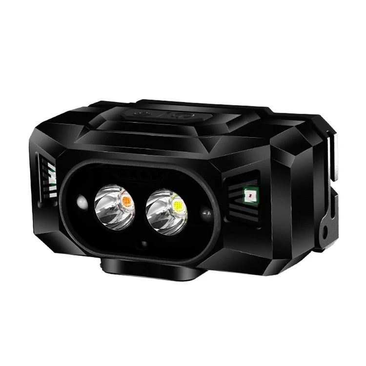 609 Wave Feed LED Head Light Xpg High Light 3 Modes Night Fish Pleash Lampes Phares Power Power Bank