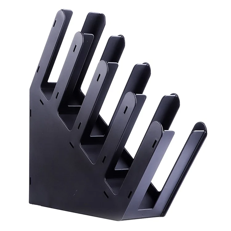 Distributeur de gobelets en acrylique à 4 niveaux inclinés Porte-gobelets à café pour café, restaurant, bureau et usage domestique