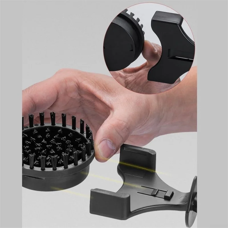 Máquina de Espresso Cepillo de Limpieza 58 mm Cerdas de Nailon Herramienta de Limpieza para Cabezal de Café